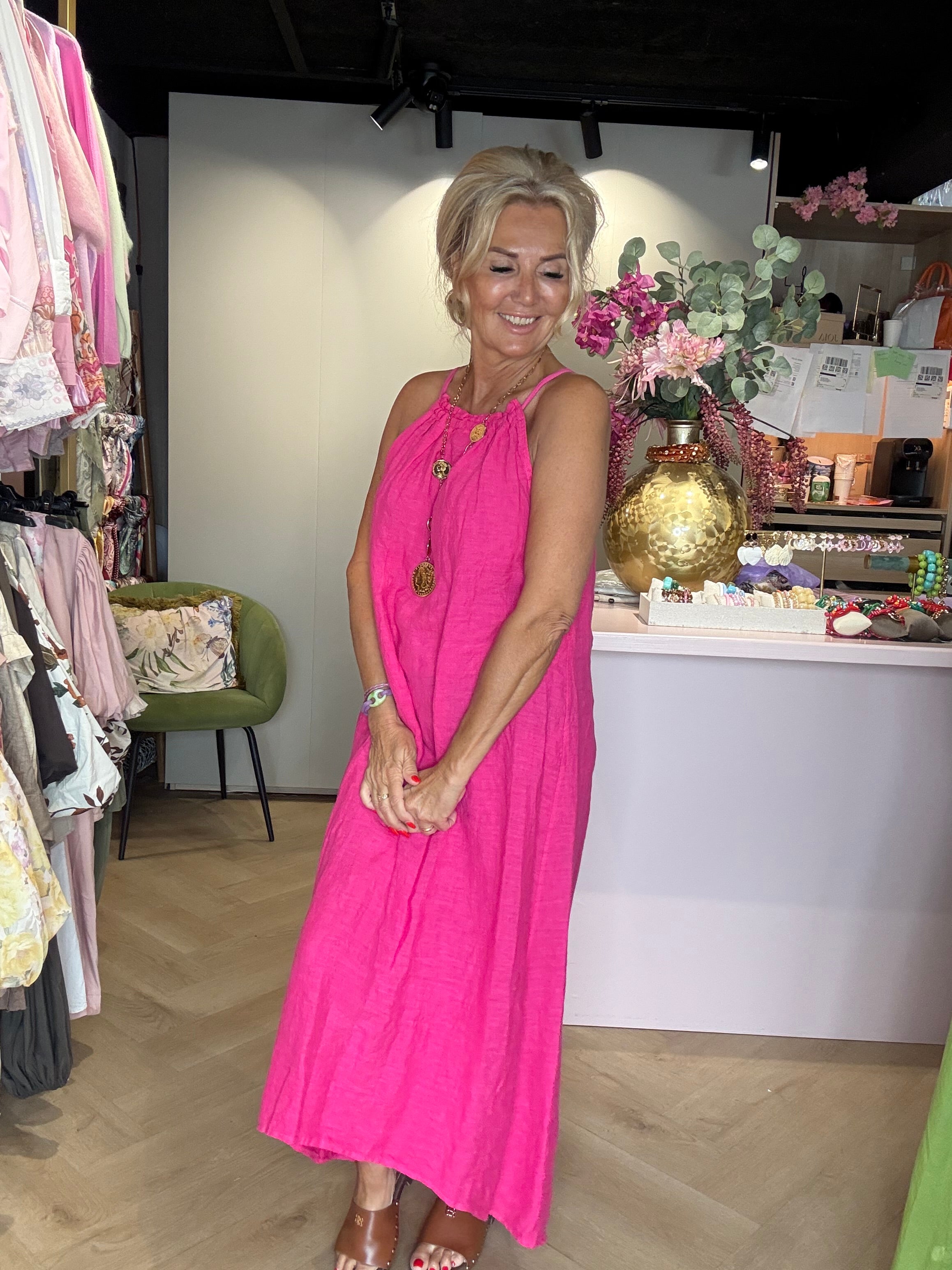 Kleid St Barths Fuchsia